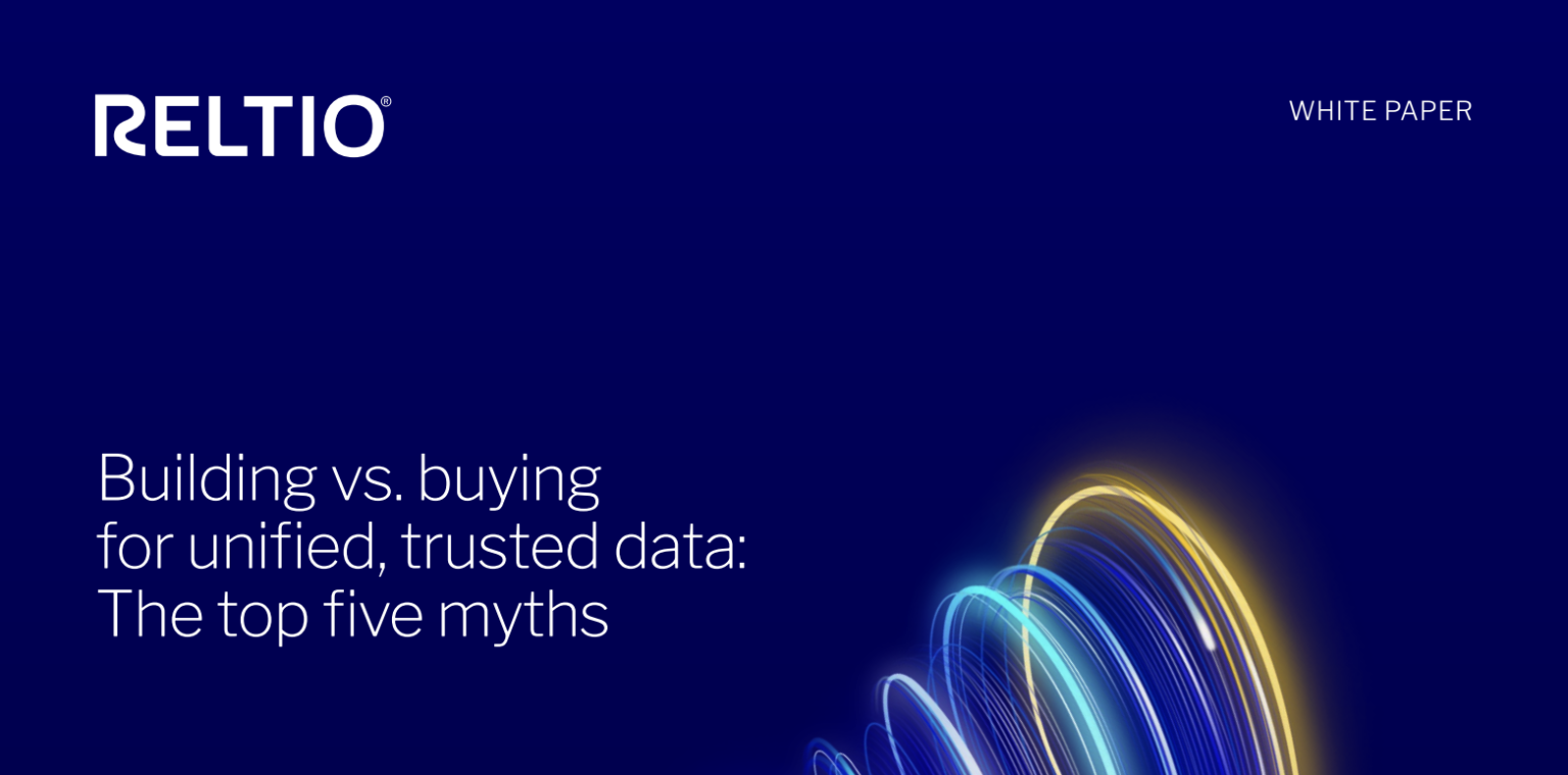 Building vs. buying for unified, trusted data: The top five myths