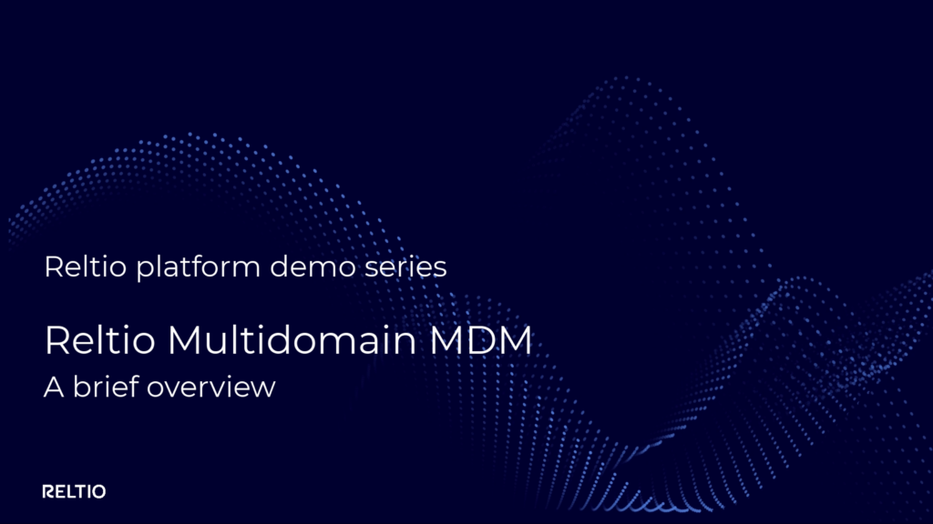 Click to play Reltio Video