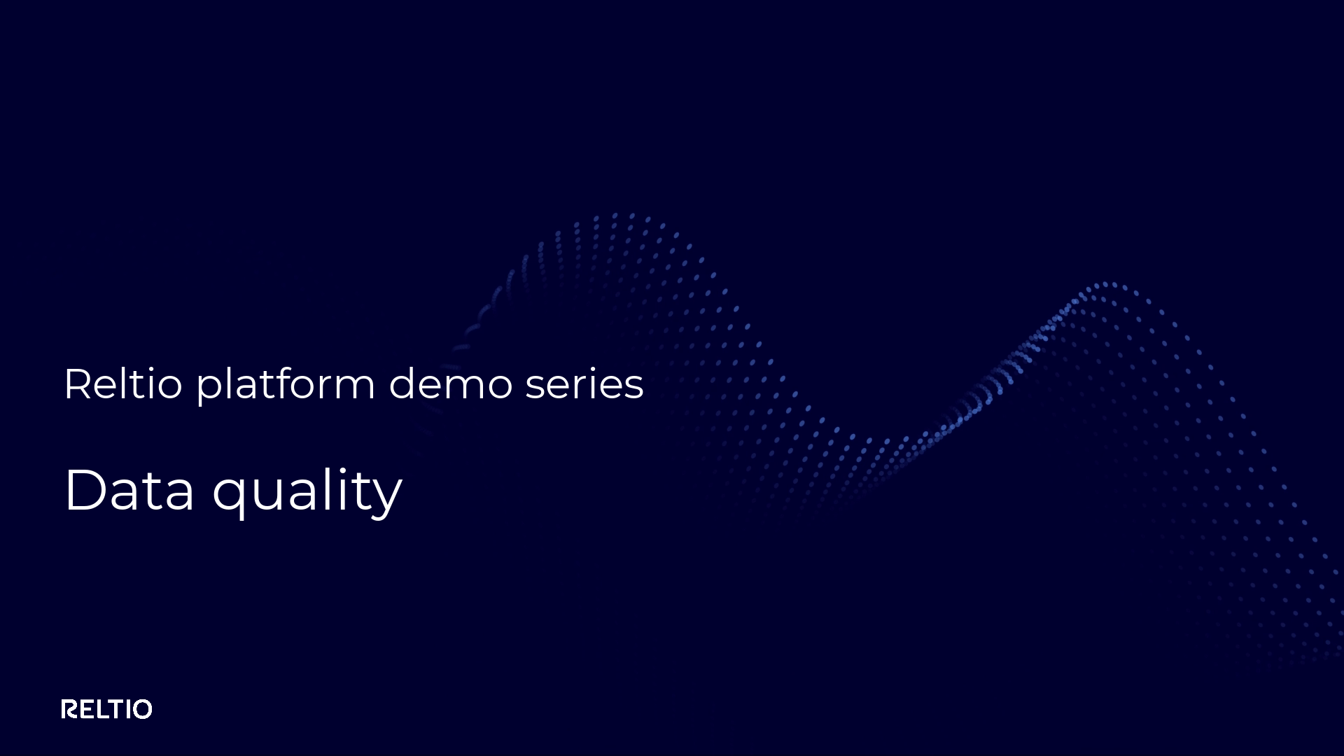 Click to play Reltio Video