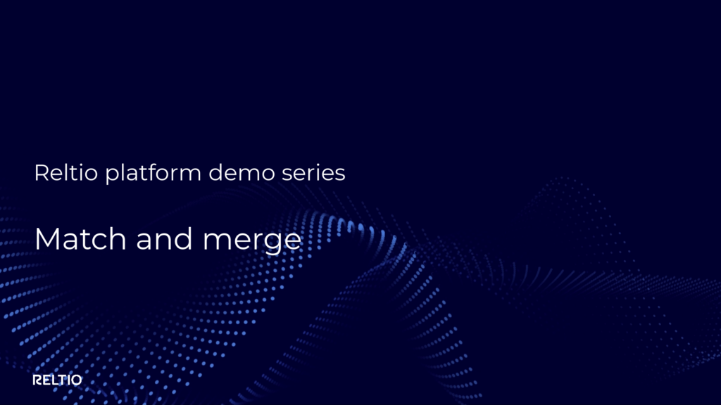 Click to play Reltio Video