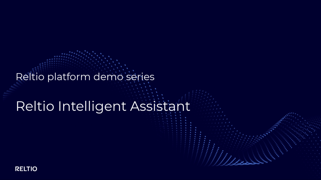 Click to play Reltio Video