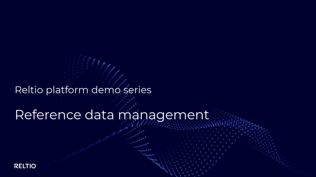 Click to play Reltio Video