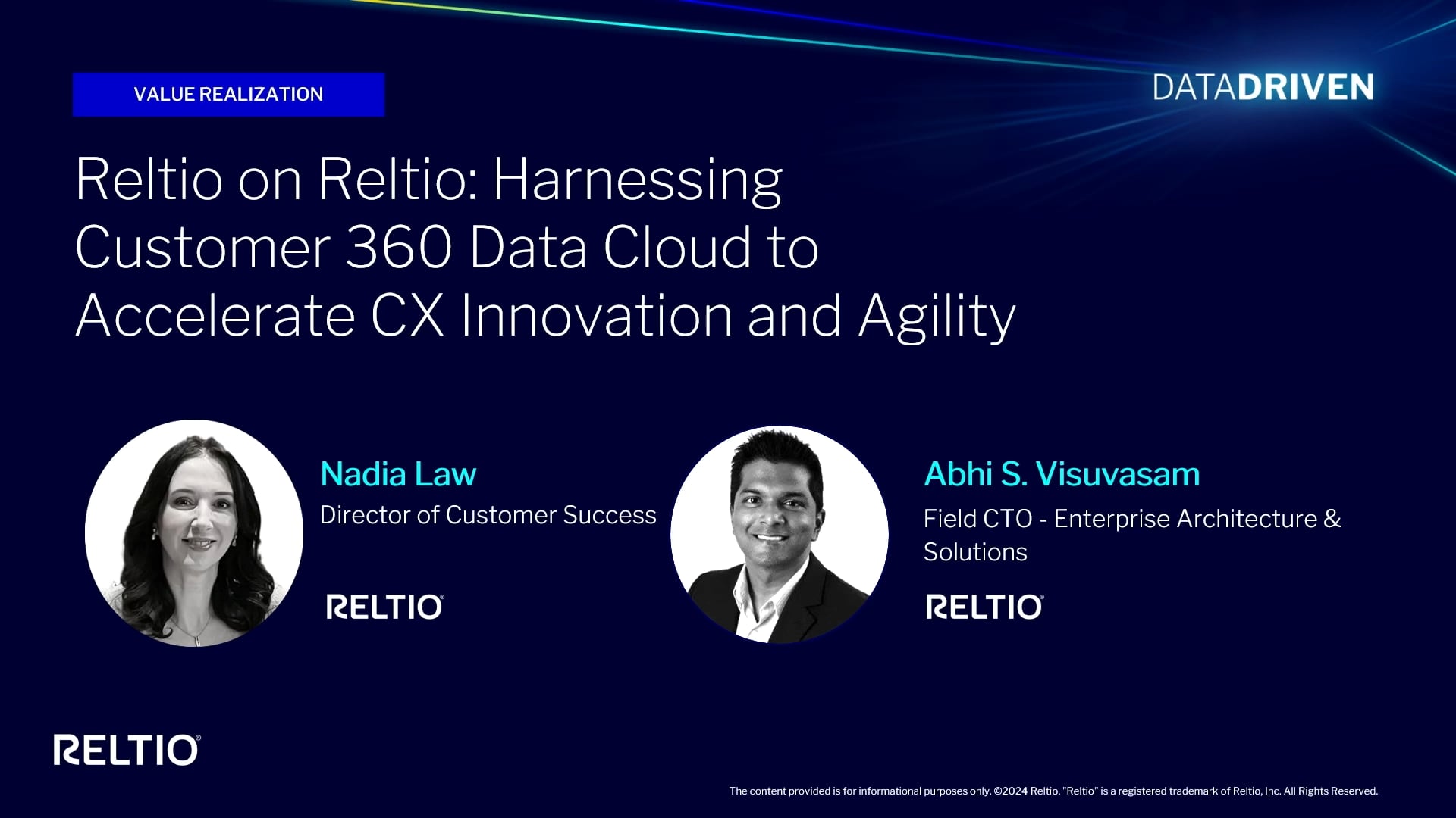 Click to play Reltio Video