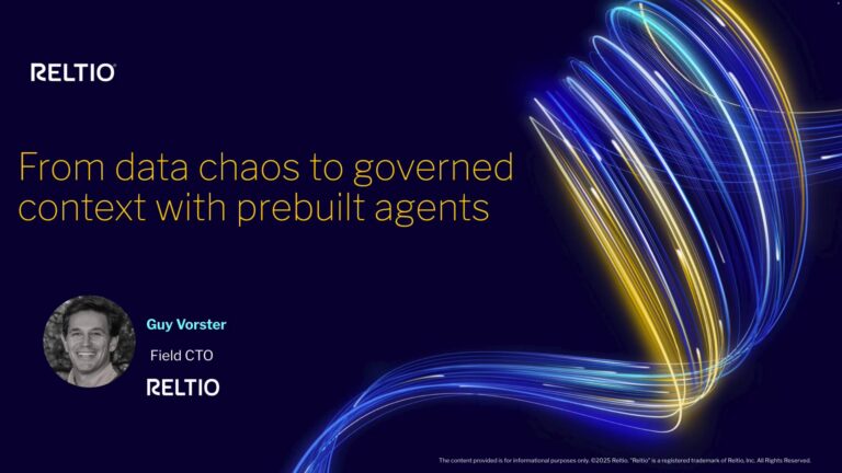 From data chaos to trusted context with prebuilt agents