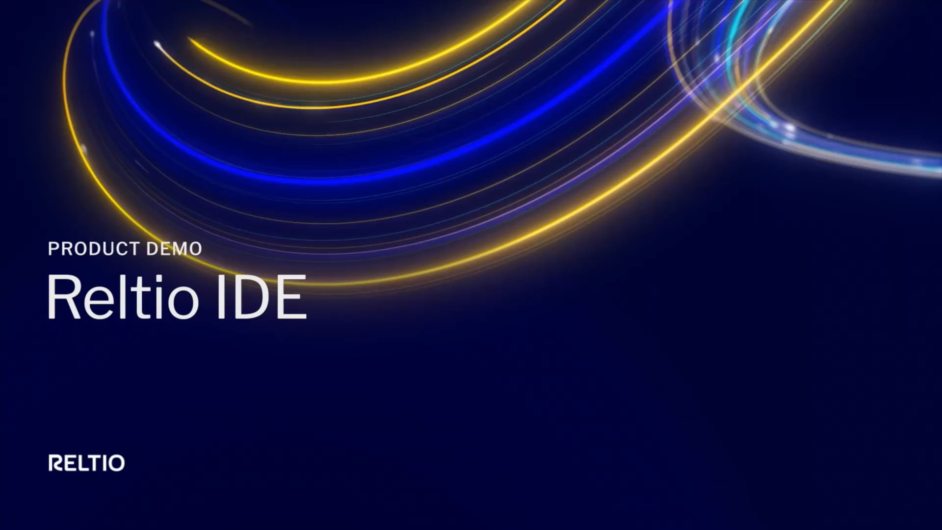 Reltio IDE